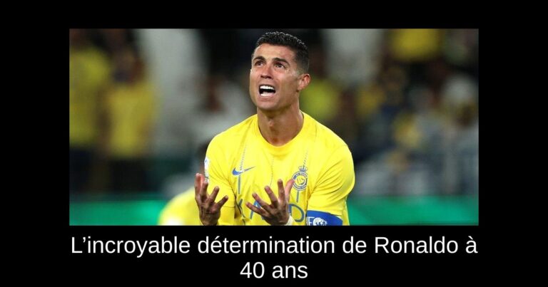 Football dreams & a business empire – L&rsquo;incroyable détermination de Ronaldo à 40 ans