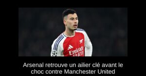 Arsenal retrouve un ailier clé avant le choc contre Manchester United