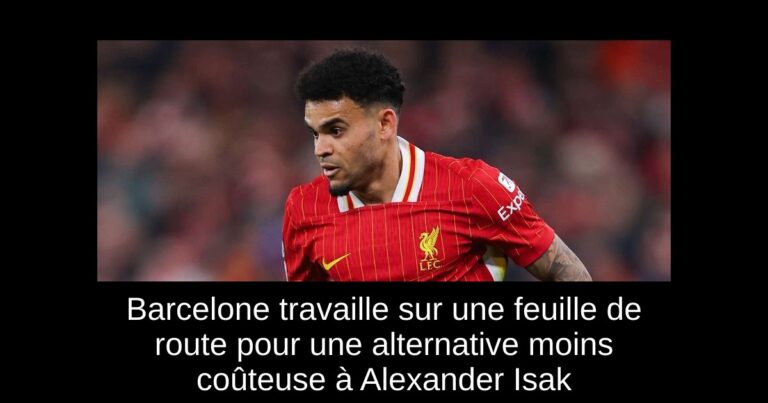 Barcelone travaille sur une feuille de route pour une alternative moins coûteuse à Alexander Isak