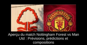 Aperçu du match Nottingham Forest vs Man Utd : Prévisions, prédictions et compositions