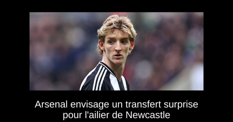Arsenal envisage un transfert surprise pour l'ailier de Newcastle