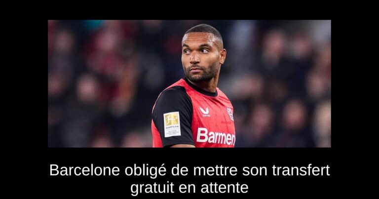 Barcelone obligé de mettre son transfert gratuit en attente