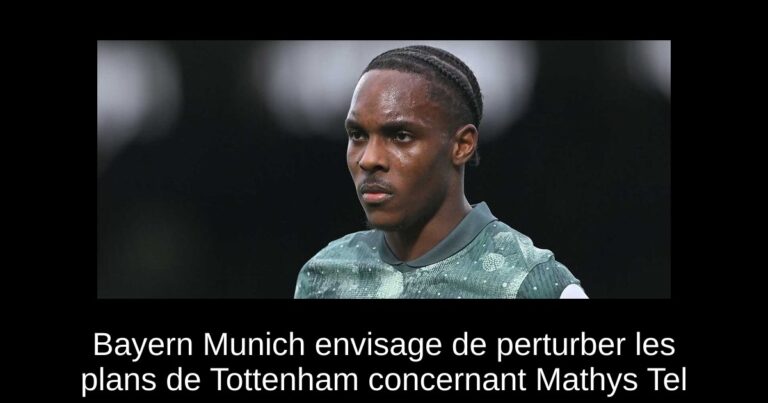 Bayern Munich envisage de perturber les plans de Tottenham concernant Mathys Tel