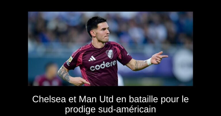 Chelsea et Man Utd en bataille pour le prodige sud-américain