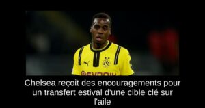 Chelsea reçoit des encouragements pour un transfert estival d&rsquo;une cible clé sur l&rsquo;aile
