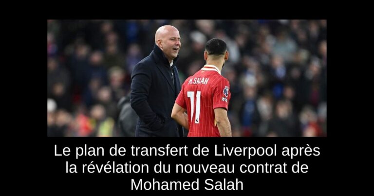 Le plan de transfert de Liverpool après la révélation du nouveau contrat de Mohamed Salah