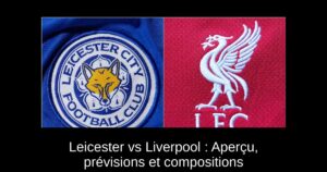 Leicester vs Liverpool : Aperçu, prévisions et compositions