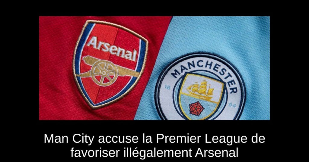 Man City accuse la Premier League de favoriser illégalement Arsenal