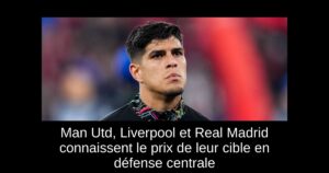 Man Utd, Liverpool et Real Madrid connaissent le prix de leur cible en défense centrale