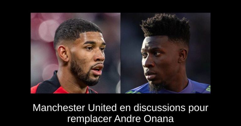 Manchester United en discussions pour remplacer Andre Onana