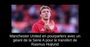 Manchester United en pourparlers avec un géant de la Serie A pour le transfert de Rasmus Hojlund