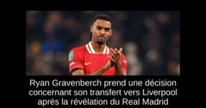 Ryan Gravenberch prend une décision concernant son transfert vers Liverpool après la révélation du Real Madrid