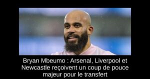 Bryan Mbeumo : Arsenal, Liverpool et Newcastle reçoivent un coup de pouce majeur pour le transfert
