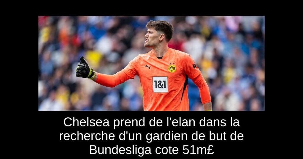 Chelsea prend de l&rsquo;elan dans la recherche d&rsquo;un gardien de but de Bundesliga cote 51m£