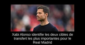 Xabi Alonso identifie les deux cibles de transfert les plus importantes pour le Real Madrid