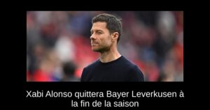 Xabi Alonso quittera Bayer Leverkusen à la fin de la saison
