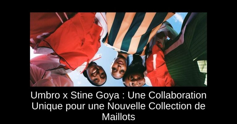 Umbro x Stine Goya : Une Collaboration Unique pour une Nouvelle Collection de Maillots