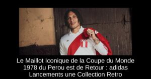 Le Maillot Iconique de la Coupe du Monde 1978 du Perou est de Retour : adidas Lancements une Collection Retro