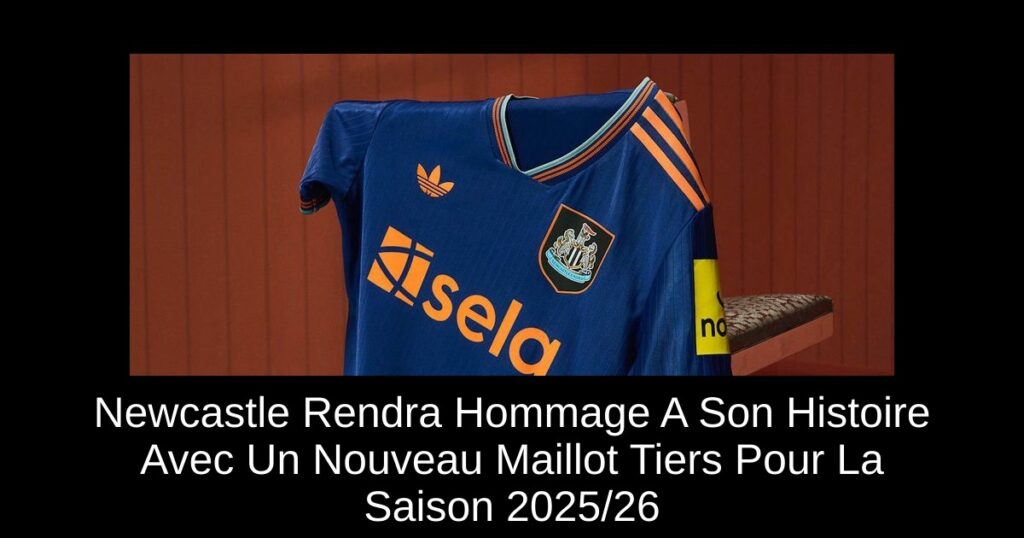 Newcastle Rendra Hommage A Son Histoire Avec Un Nouveau Maillot Tiers Pour La Saison 2025/26