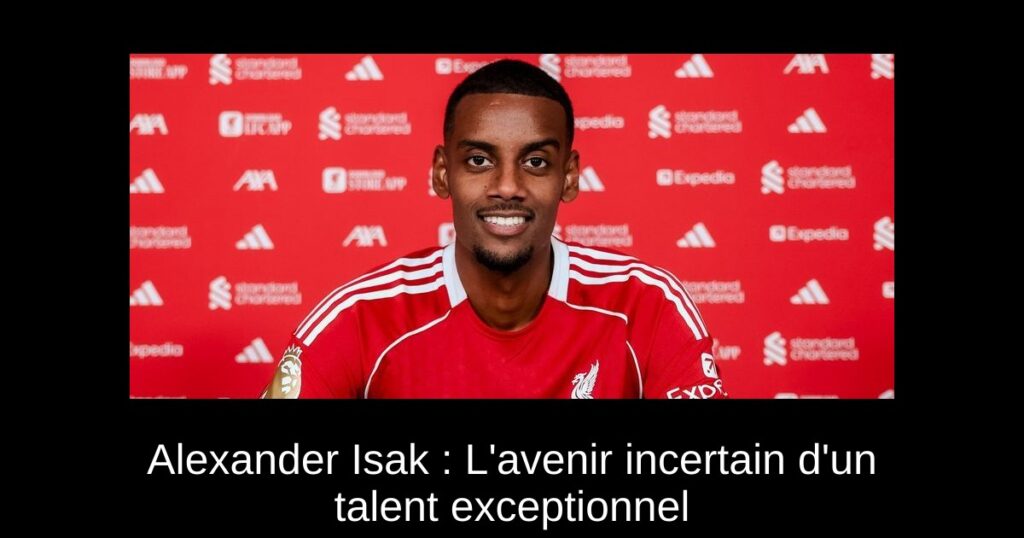 Alexander Isak : L&rsquo;avenir incertain d&rsquo;un talent exceptionnel