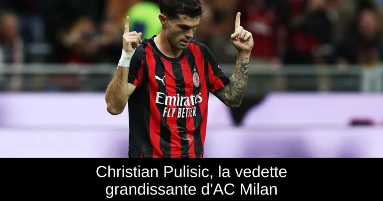 Christian Pulisic, la vedette grandissante d'AC Milan