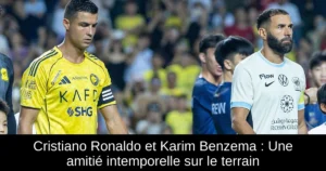 Cristiano Ronaldo et Karim Benzema : Une amitié intemporelle sur le terrain