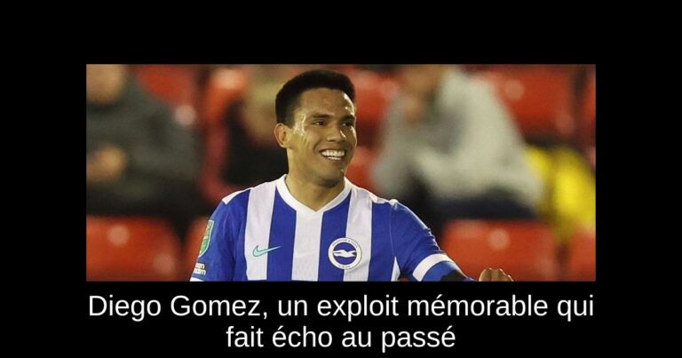 Diego Gomez, un exploit mémorable qui fait écho au passé