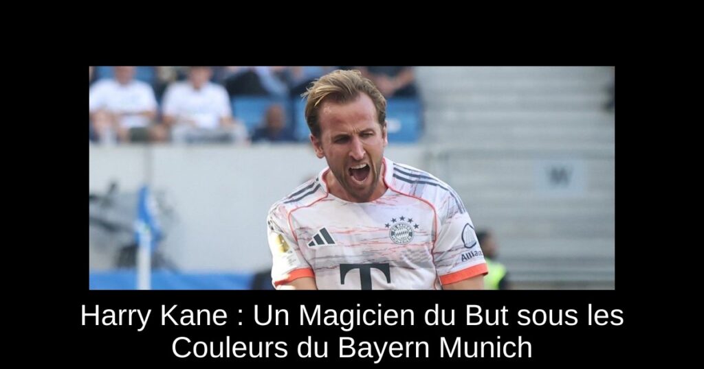 Harry Kane : Un Magicien du But sous les Couleurs du Bayern Munich
