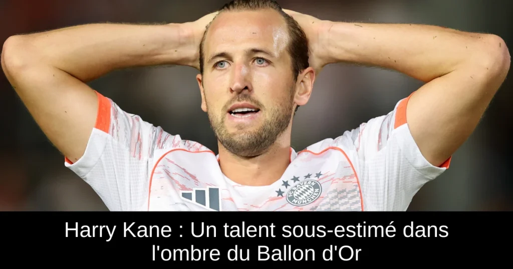 Harry Kane : Un talent sous-estimé dans l'ombre du Ballon d'Or
