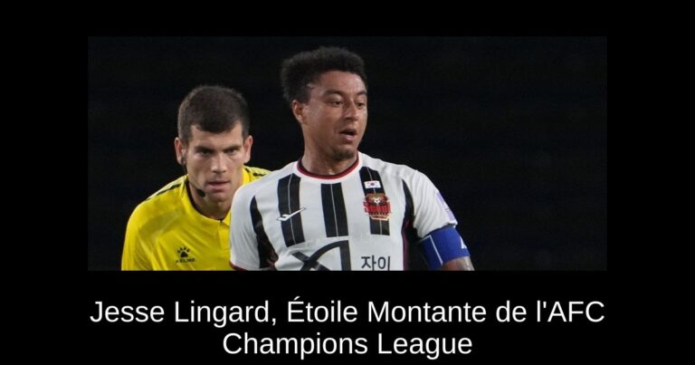 Jesse Lingard, Étoile Montante de l'AFC Champions League