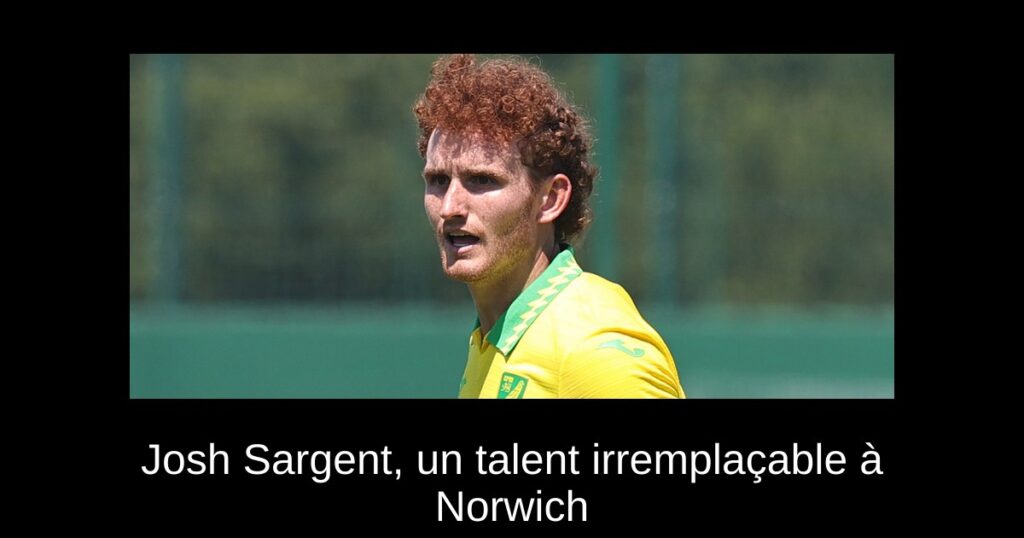 Josh Sargent, un talent irremplaçable à Norwich