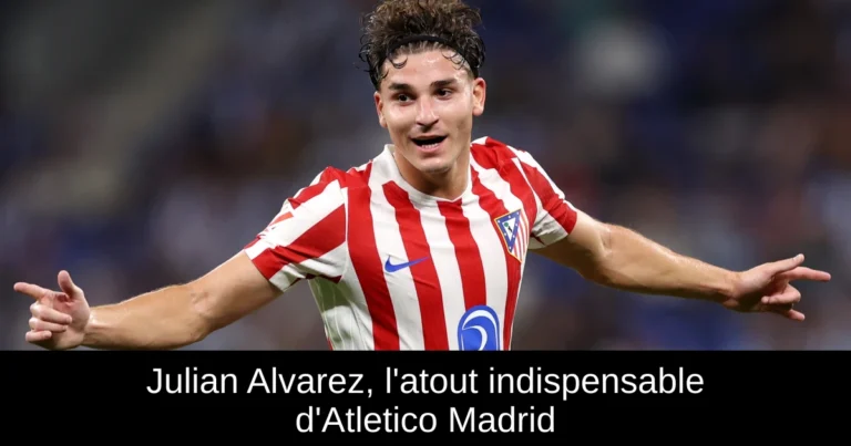 Julian Alvarez, l'atout indispensable d'Atletico Madrid
