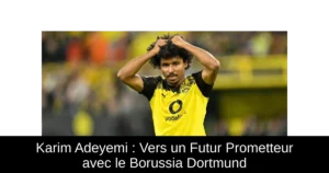 Karim Adeyemi : Vers un Futur Prometteur avec le Borussia Dortmund