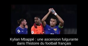 Kylian Mbappé : une ascension fulgurante dans l&rsquo;histoire du football français