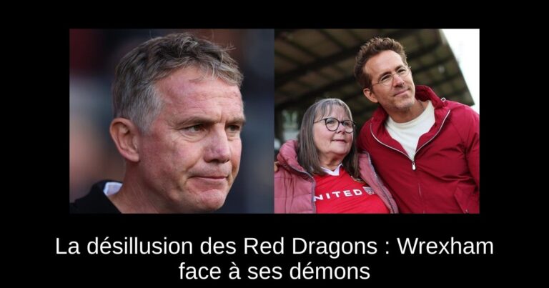 La désillusion des Red Dragons : Wrexham face à ses démons