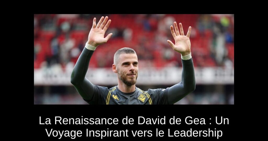 La Renaissance de David de Gea : Un Voyage Inspirant vers le Leadership