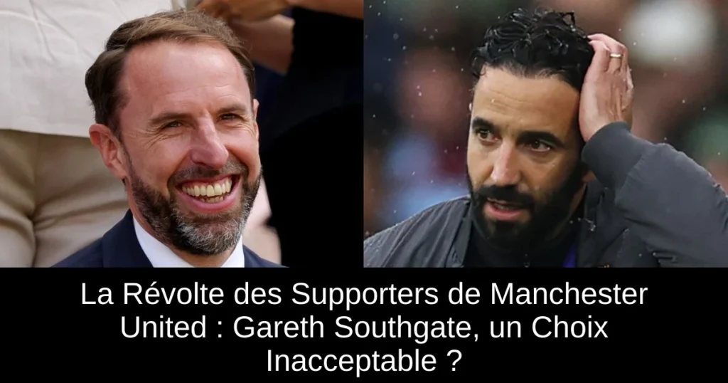 La Révolte des Supporters de Manchester United : Gareth Southgate, un Choix Inacceptable ?