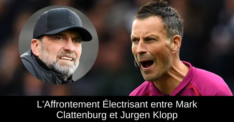 L'Affrontement Électrisant entre Mark Clattenburg et Jurgen Klopp