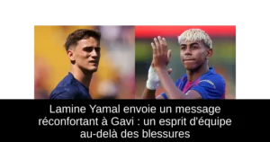 Lamine Yamal envoie un message réconfortant à Gavi : un esprit d'équipe au-delà des blessures