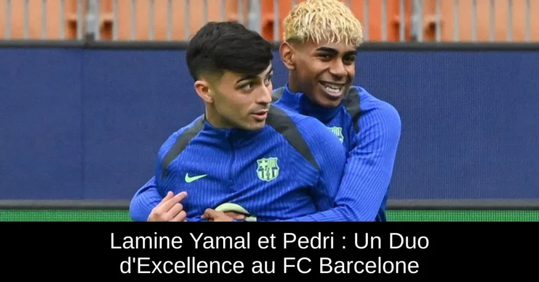 Lamine Yamal et Pedri : Un Duo d'Excellence au FC Barcelone
