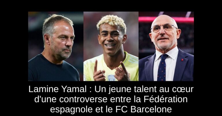 Lamine Yamal : Un jeune talent au cœur d'une controverse entre la Fédération espagnole et le FC Barcelone