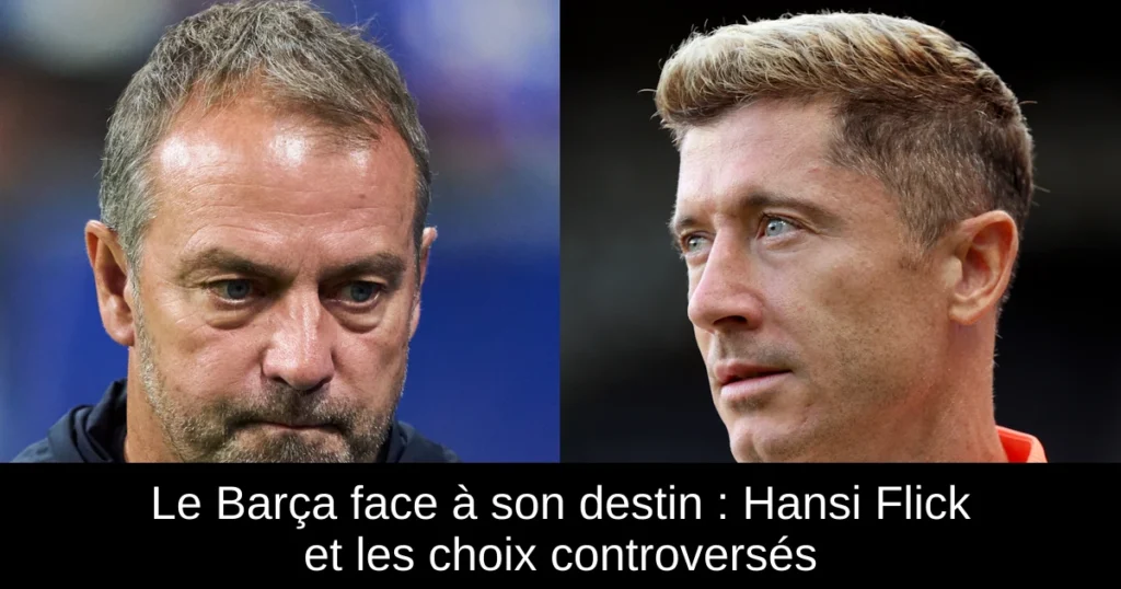 Le Barça face à son destin : Hansi Flick et les choix controversés