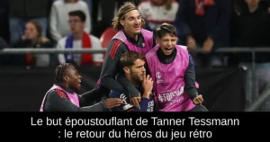 Le but époustouflant de Tanner Tessmann : le retour du héros du jeu rétro