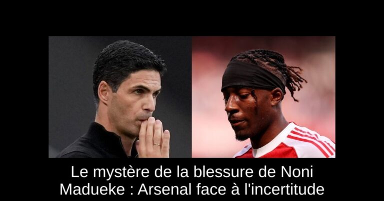 Le mystère de la blessure de Noni Madueke : Arsenal face à l'incertitude