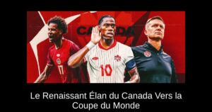 Le Renaissant Élan du Canada Vers la Coupe du Monde