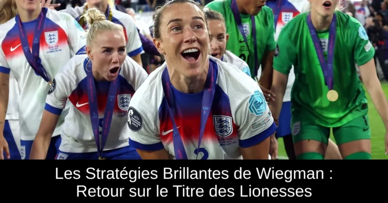 Les Stratégies Brillantes de Wiegman : Retour sur le Titre des Lionesses