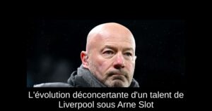 L&rsquo;évolution déconcertante d&rsquo;un talent de Liverpool sous Arne Slot
