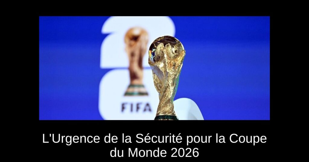 L'Urgence de la Sécurité pour la Coupe du Monde 2026