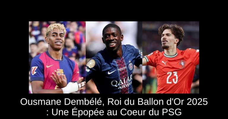 Ousmane Dembélé, Roi du Ballon d'Or 2025 : Une Épopée au Coeur du PSG