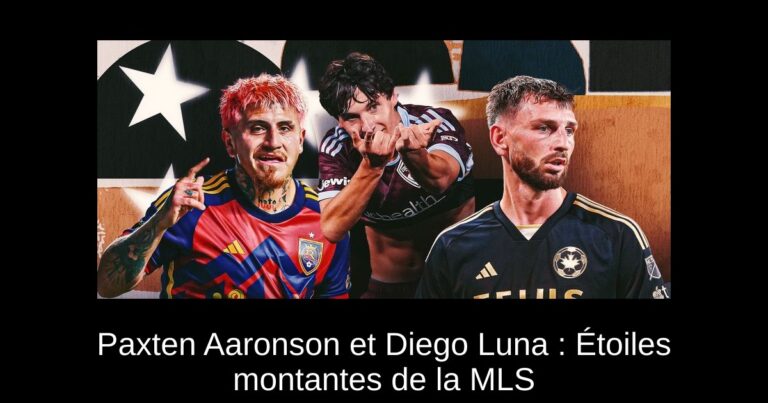 Paxten Aaronson et Diego Luna : Étoiles montantes de la MLS